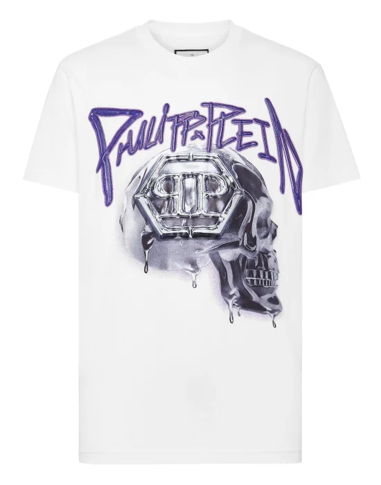 T-shirt Round Neck Skull