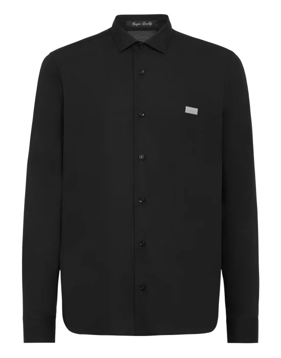 Shirt Sugar Daddy Cut LS Skull strass