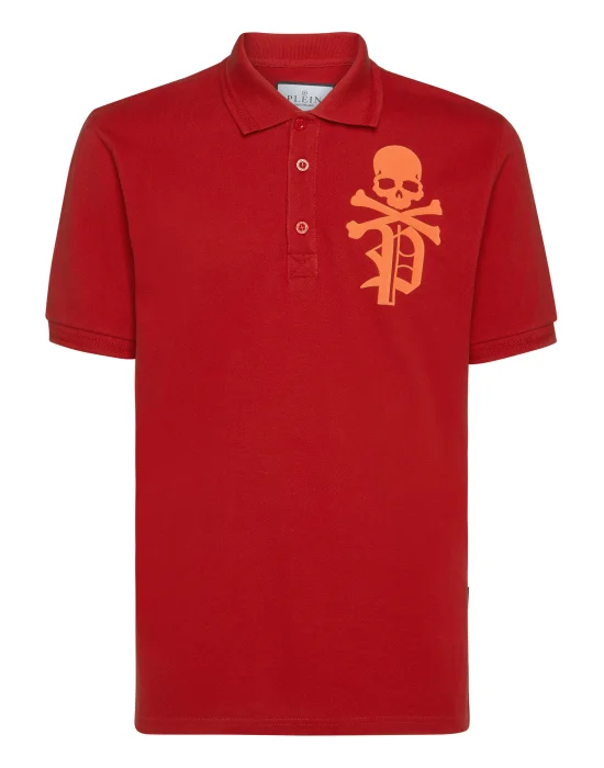 Slim Fit Polo Shirt Skull&Bones