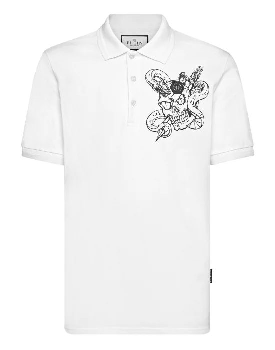 Slim Fit Polo Shirt Snake