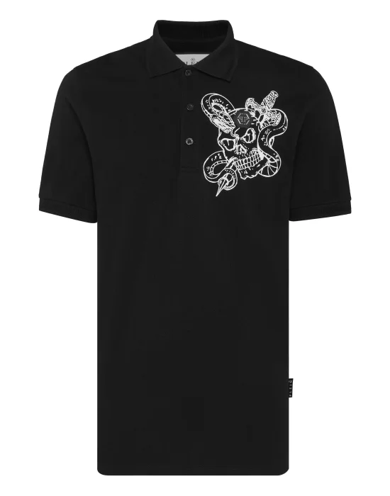 Slim Fit Polo Shirt Snake