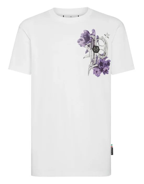 T-shirt Round Neck SS Flowers