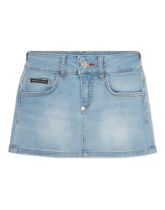 Denim Mini Skirt