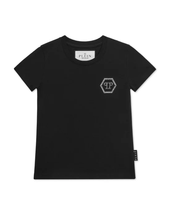 T-shirt Round Neck SS Embossed