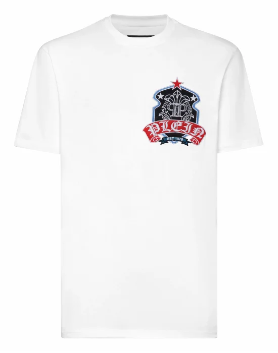 T-shirt Round Neck SS With Patch