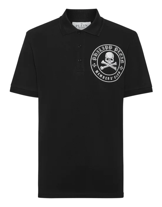 Pique Polo Shirt SS Skull&Bones