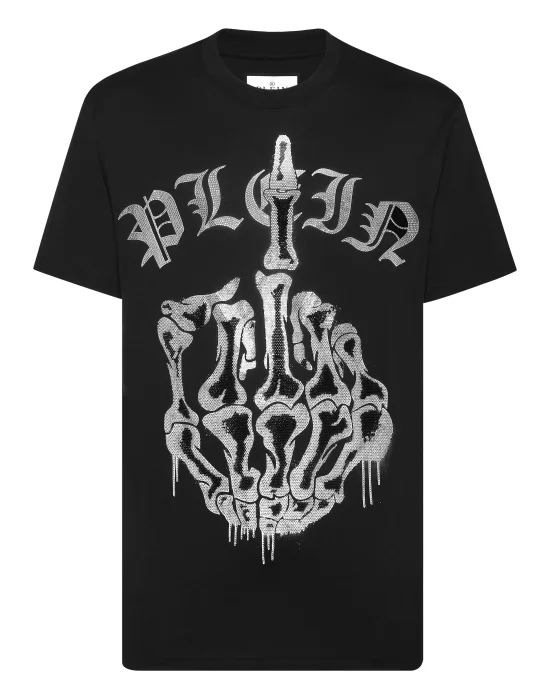 T-shirt Round Neck SS Stones Iconic Plein