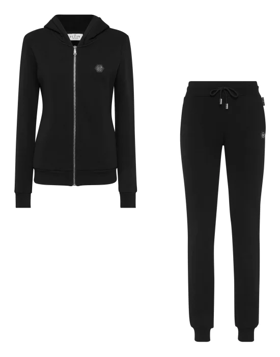 Jogging Set:Hoodie/Trousers Gothic Plein