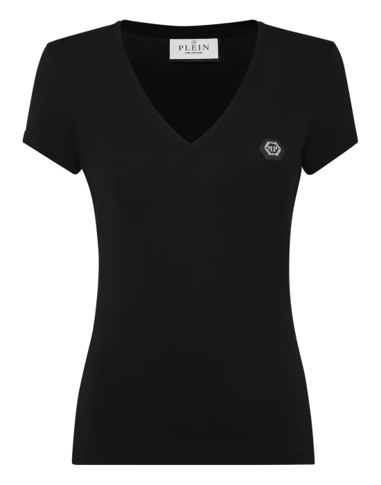Modal T-shirt V-Neck SS