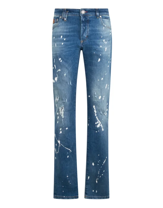 5-Pocket Super Straight Cut Jeans PP