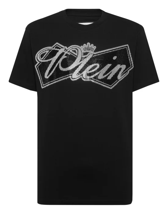 Round Neck T-Shirt Plein Crown Stones