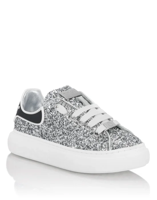 Low-Top Sneakers Glitter