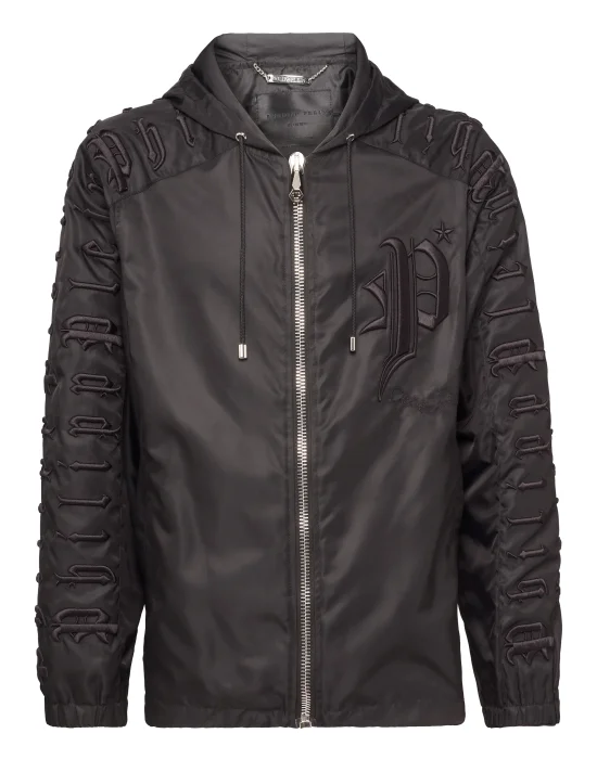 Nylon Jacket "Don't Leave"