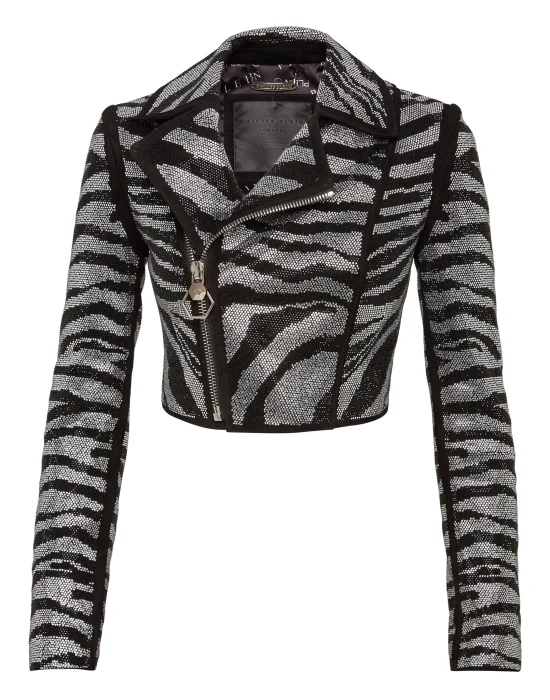 Leather Biker Crystal