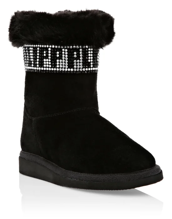 Boots Low Flat Logos