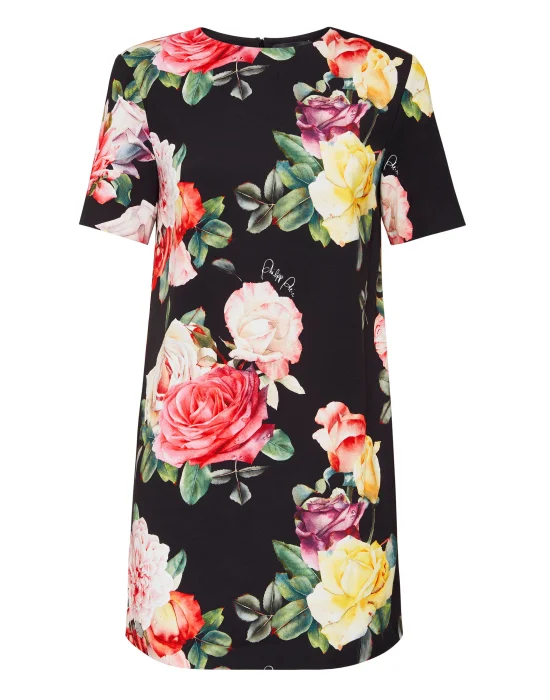 Short Dresses Moana Flowers