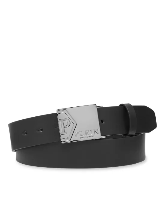 Leather Belt Iconic Plein