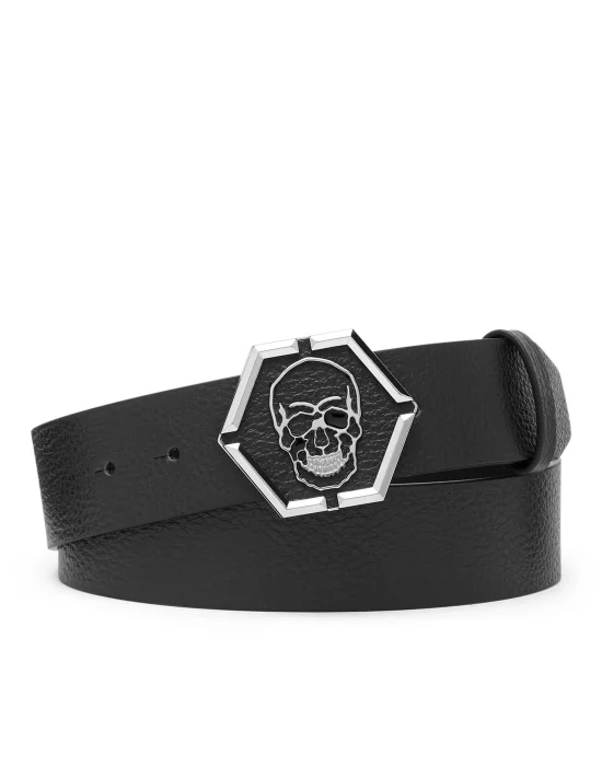 Leather Belt Iconic Plein