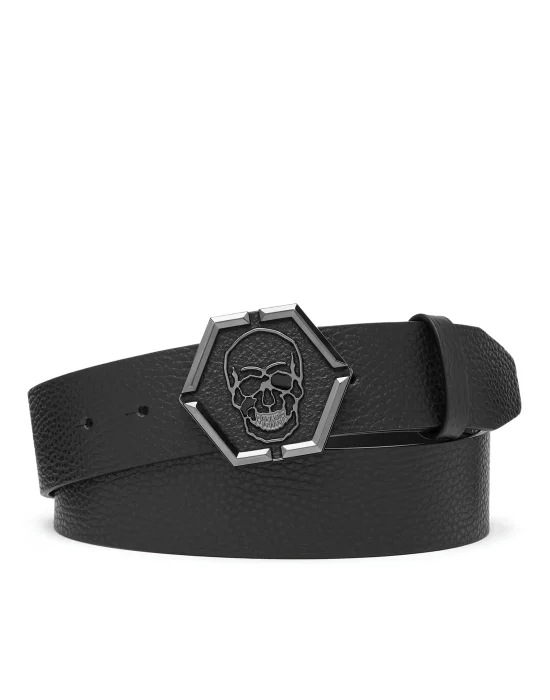 Leather Belt Iconic Plein