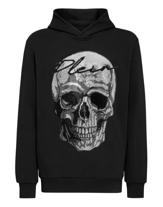 Hoodie sweatshirt stones Skull