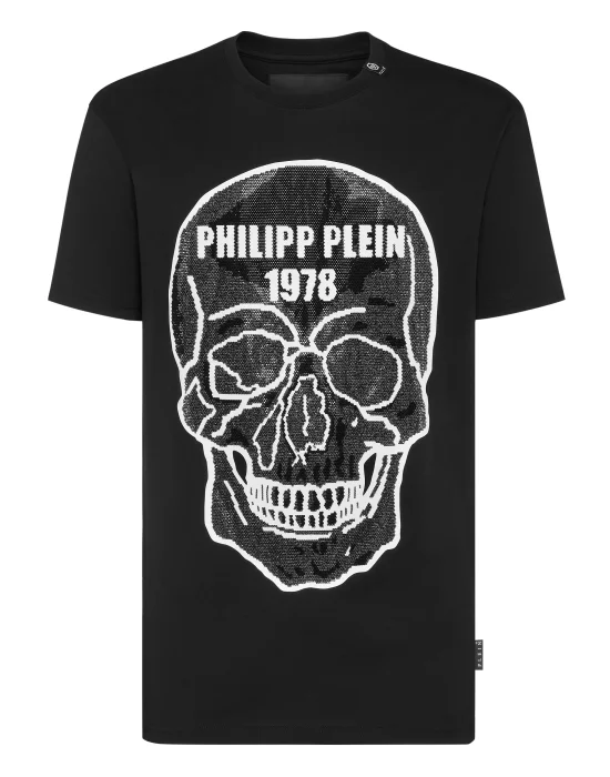 T-shirt Round Neck SS Crystal Skull
