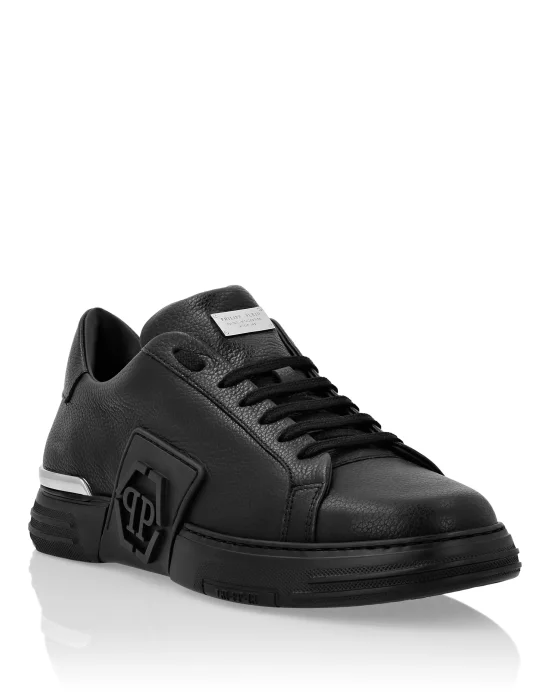 LO-TOP SNEAKERS PHANTOM KICK$ LEATHER HEXAGON