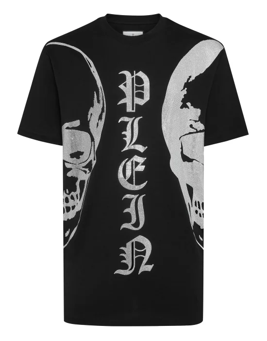 T-shirt Round Neck SS with Crystals