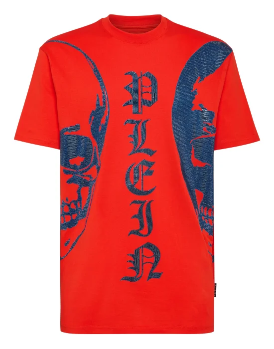 T-shirt Round Neck SS with Crystals