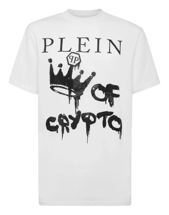 T-shirt Round Neck SS with Crystals