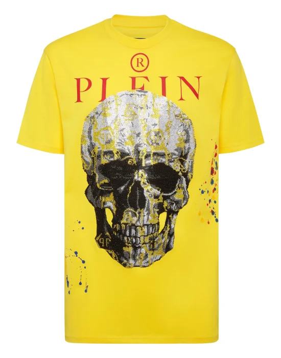 T-shirt Round Neck SS with Crystals