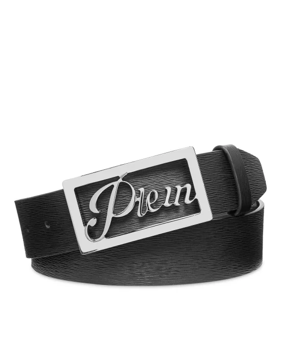 Saffiano Leather Belt