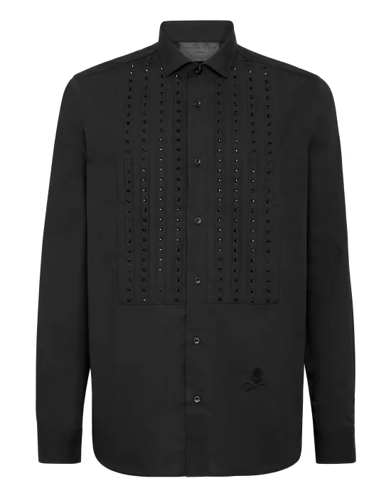Shirt Black Tie Sartorial