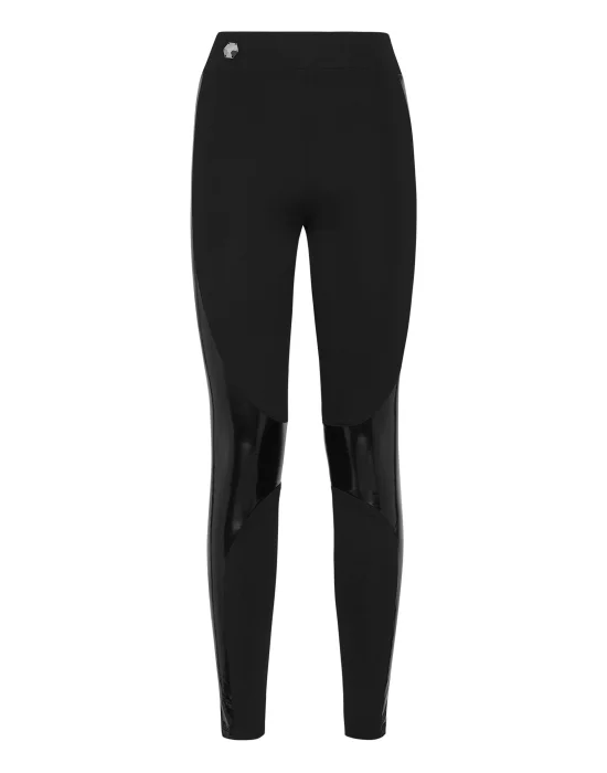 Leggings with Latex Inserts