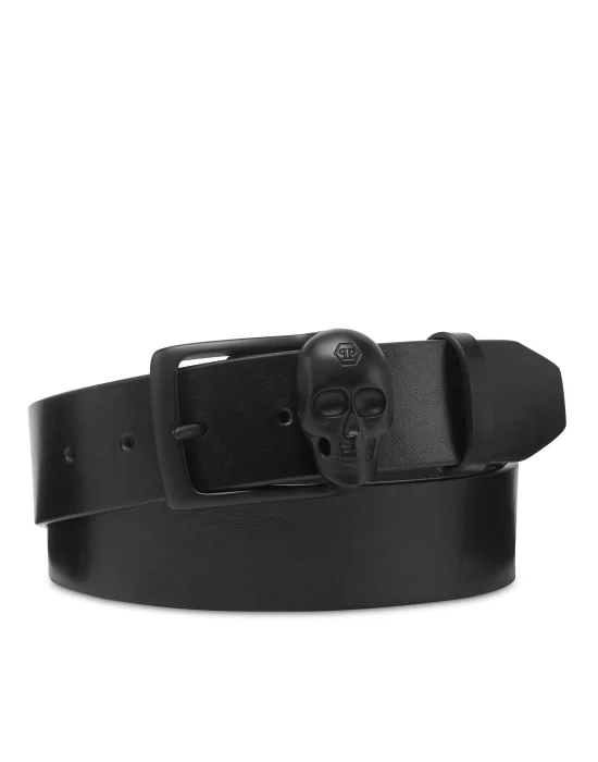 Leather Belt Skull