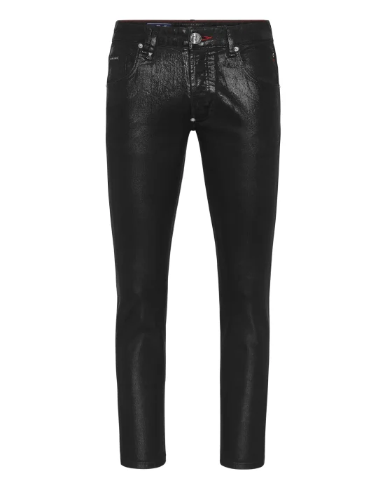 Denim Skinny Basic Trousers