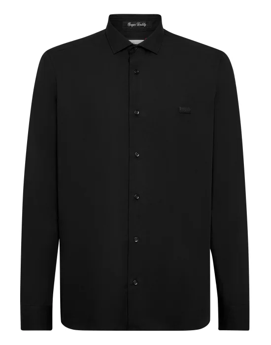 Shirt Sugar Daddy Cut LS Skull & Bones