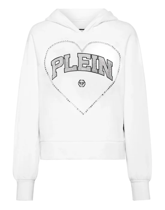 Crop hoodie Heart