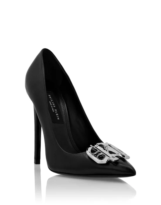 Nappa Leather High Heels Gothic Plein