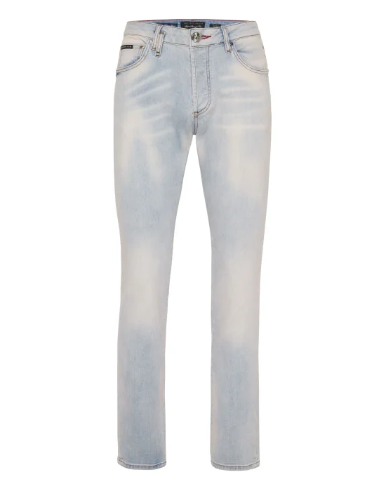 Super Straight Cut Jeans Flying Money