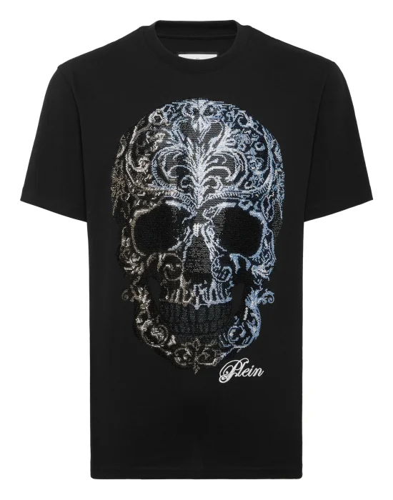 Round Neck T-Shirt Degrade' Skull