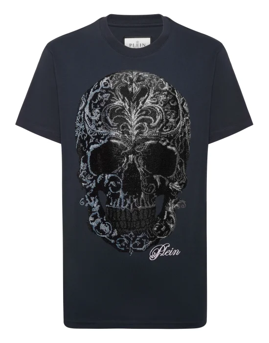Round Neck T-Shirt Degrade' Skull