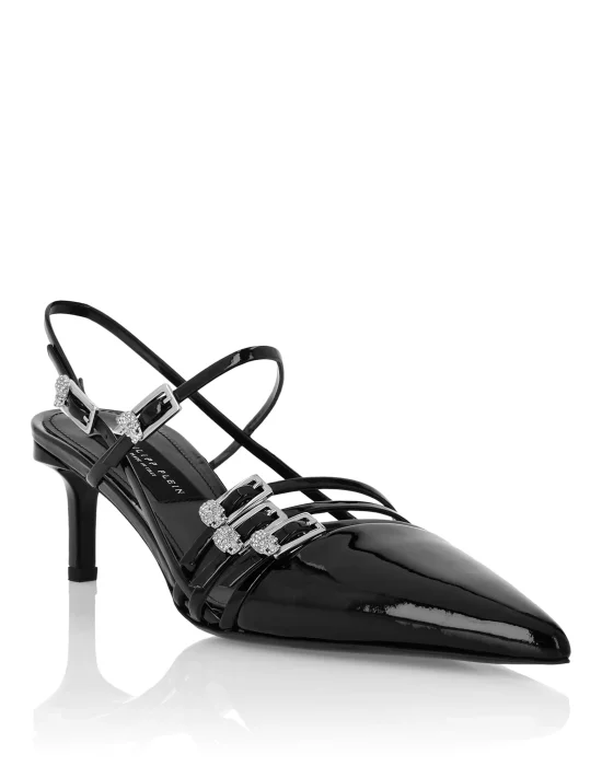 Multi-Strap Mid-Heel Slingbacks 5