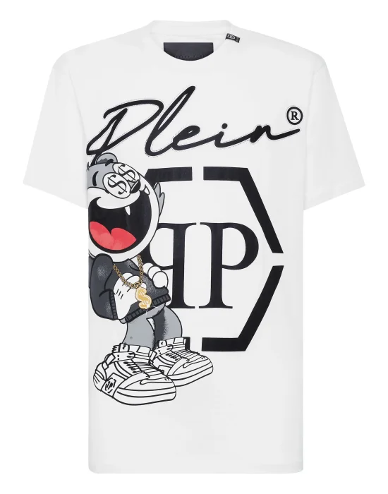 T-shirt Round Neck SS stones Money