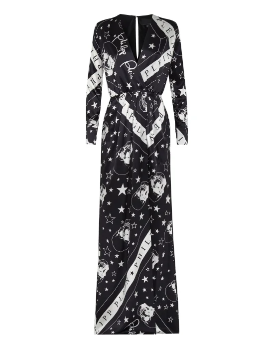 Long Dress Stars and skull