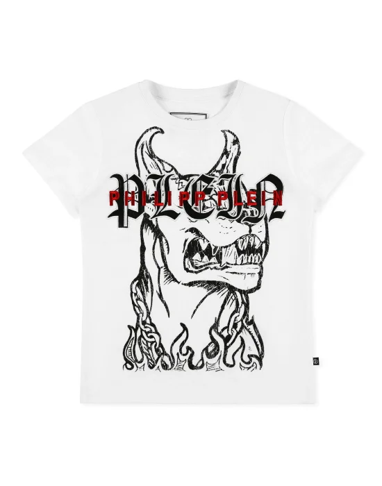 T-shirt Round Neck SS Gothic Plein