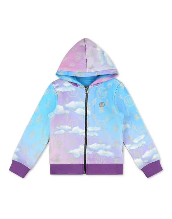 Hoodie Sweatjacket no stones Clouds