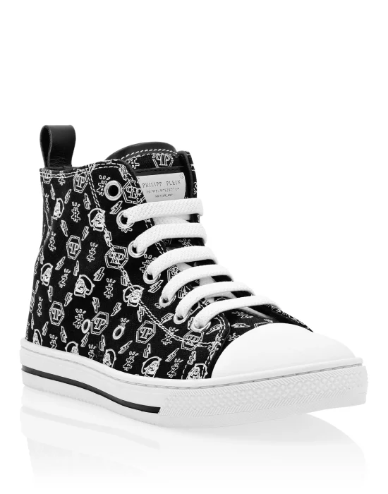 Hi-Top Sneakers Monogram Megastar