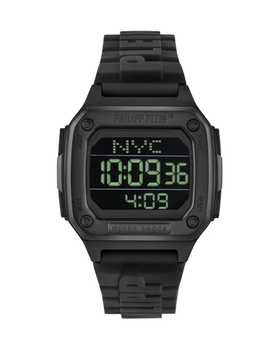 HYPER $HOCK TORNADO SILVER CRYSTAL Watch