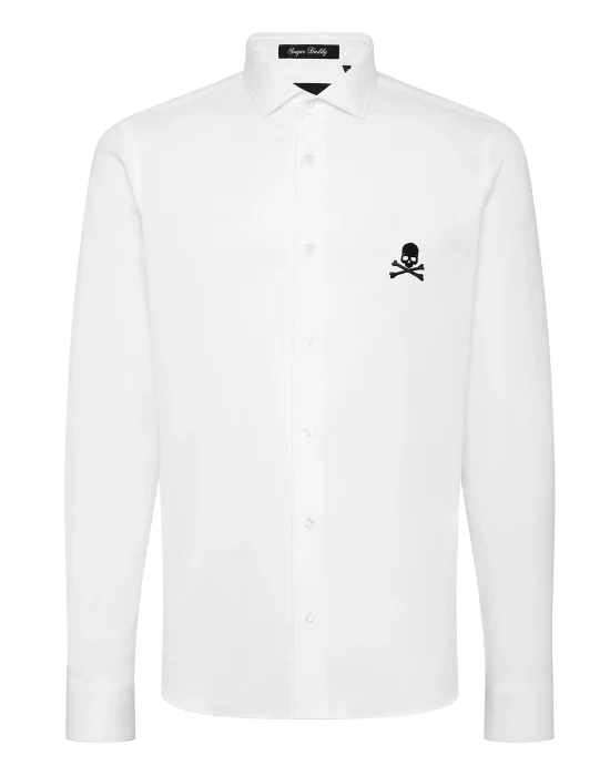 Shirt Sugar Daddy Cut LS Skull