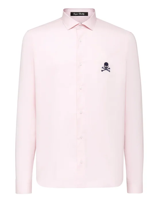 Shirt Sugar Daddy Cut LS Skull